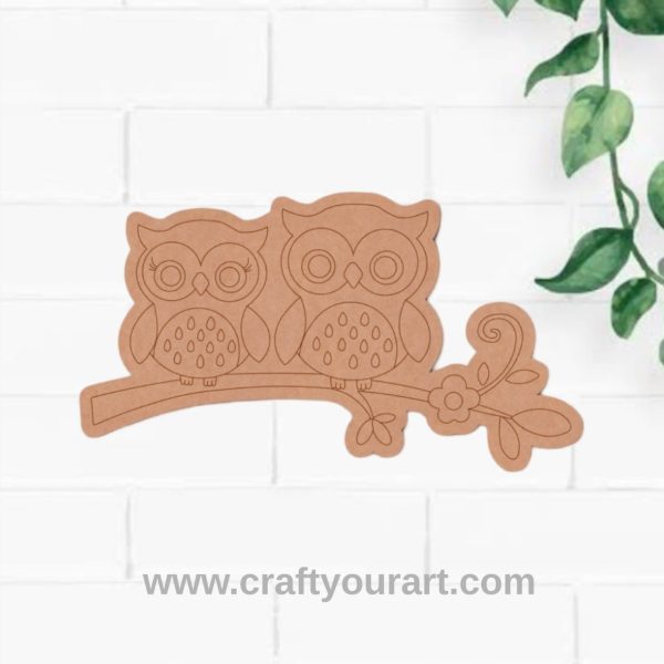 Owl Pre Marked MDF Design 3