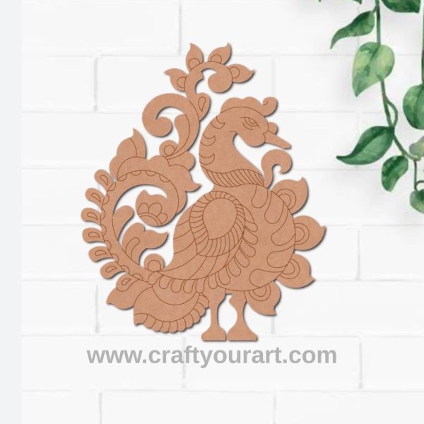 Peacock Pre Marked MDF Design 15