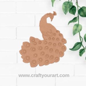 Peacock Pre Marked MDF Design 7