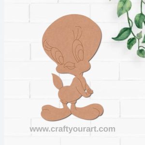 Tweety Bird Pre Marked MDF Design 1