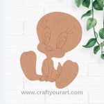 Tweety Bird Pre Marked MDF Design 2