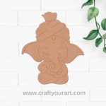 Ganesha Pre Marked MDF Design 28