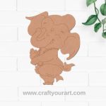 Ganesha Pre Marked MDF Design 4