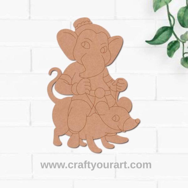 Ganesha Pre Marked MDF Design 30