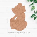 Ganesha Pre Marked MDF Design 15