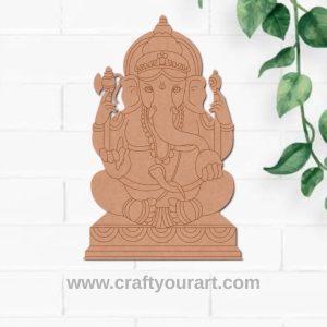 Ganesha Pre Marked MDF Design 53