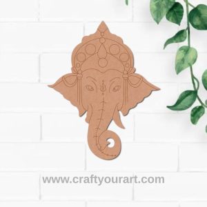 Ganesha Pre Marked MDF Design 18