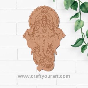 Ganesha Pre Marked MDF Design 9