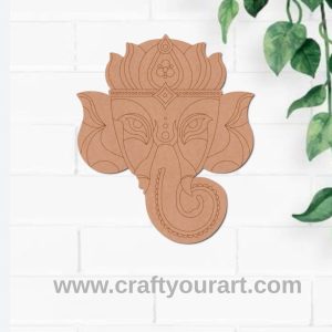 Ganesha Pre Marked MDF Design 2