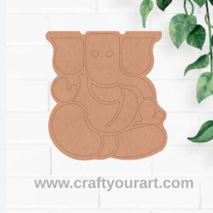 Ganesha Pre Marked MDF Design 51