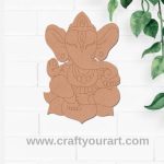 Ganesha Pre Marked MDF Design 1