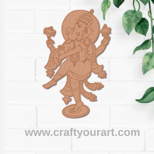 Ganesha Pre Marked MDF Design 6