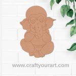 Ganesha Pre Marked MDF Design 10