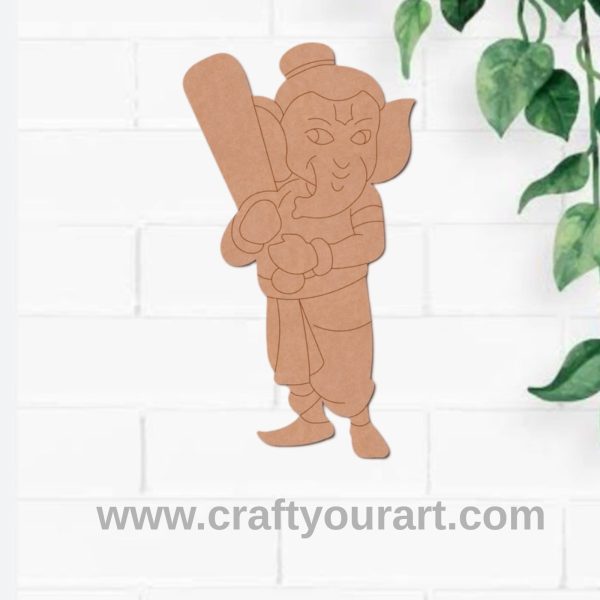 Ganesha Pre Marked MDF Design 27