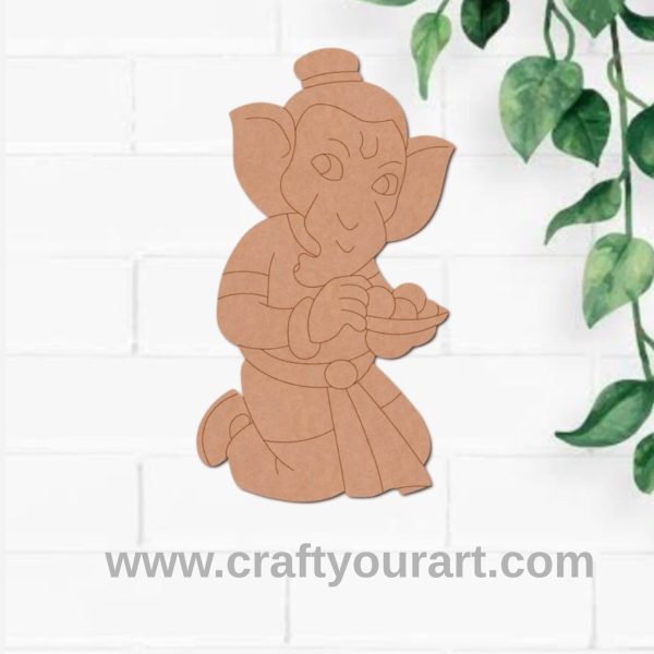 Ganesha Pre Marked MDF Design 33