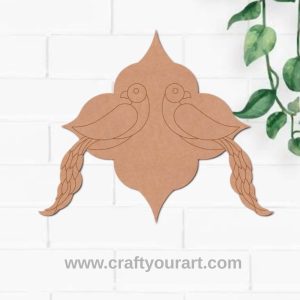 Peacock Pre Marked Base MDF Design 3