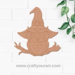 Owl Pre Marked MDF Design 19