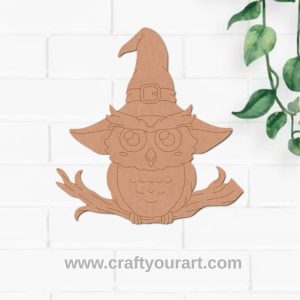 Owl Pre Marked MDF Design 19