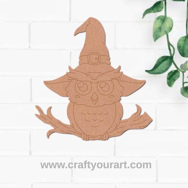 Owl Pre Marked MDF Design 19