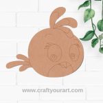 Angry Bird Pre Marked MDF Design 1