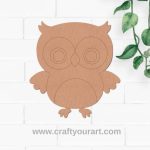 Owl Pre Marked MDF Design 11