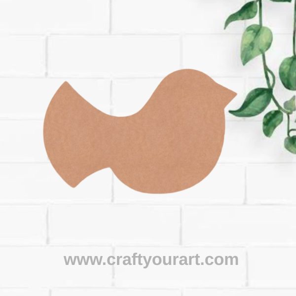 Bird Cutout MDF Design 9