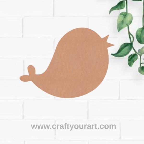 Bird Cutout MDF Design 7
