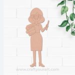 Teacher Pre Marked MDF Design 5