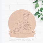 Teacher Pre Marked MDF Design 14