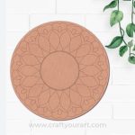Diya Tealight Holder Pre Marked MDF Design 11