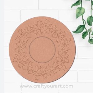 Diya Tealight Holder Pre Marked MDF Design 12