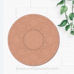 Diya Tealight Holder Pre Marked MDF Design 13