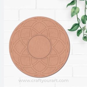 Diya Tealight Holder Pre Marked MDF Design 13