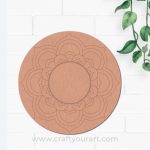 Diya Tealight Holder Pre Marked MDF Design 16