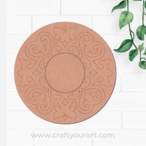 Diya Tealight Holder Pre Marked MDF Design 18