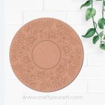 Diya Tealight Holder Pre Marked MDF Design 19