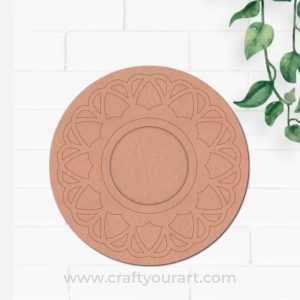 Diya Tealight Holder Pre Marked MDF Design 23