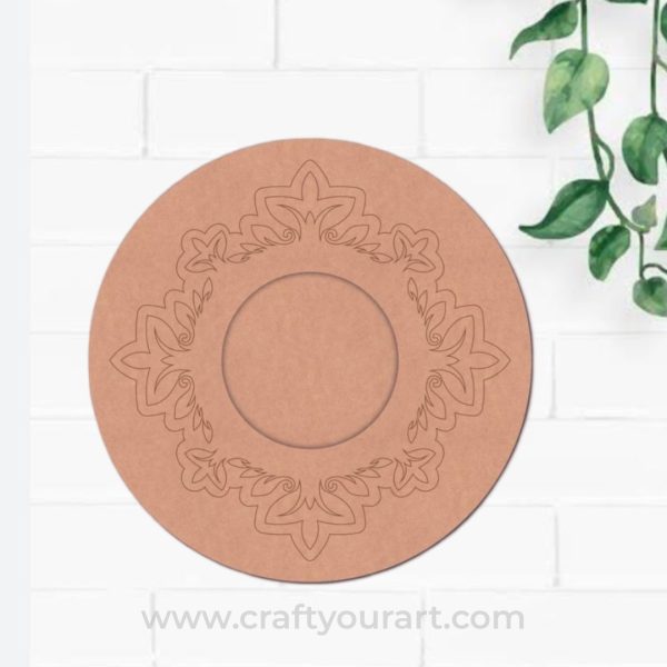 Diya Tealight Holder Pre Marked MDF Design 32