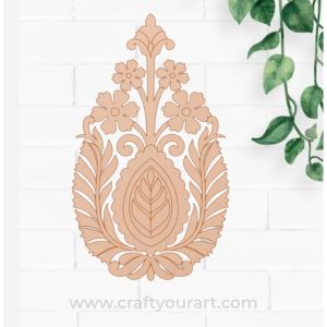 Flower Motif Pre Marked MDF Design 8