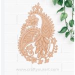 Flower Motif Pre Marked MDF Design 10