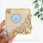 Designer Tealight Holder MDF Design 1