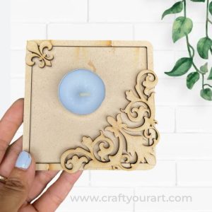 Designer Tealight Holder MDF Design 1