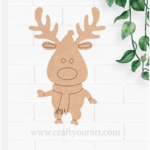 Christmas Reindeer Pre Marked Design 1