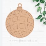 Christmas Ornament Pre Marked Design 3