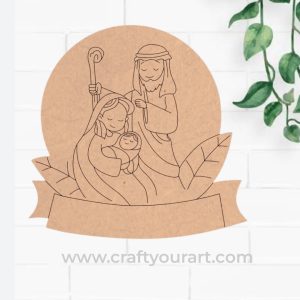 The Birth of Christ Pre Marked Design 1
