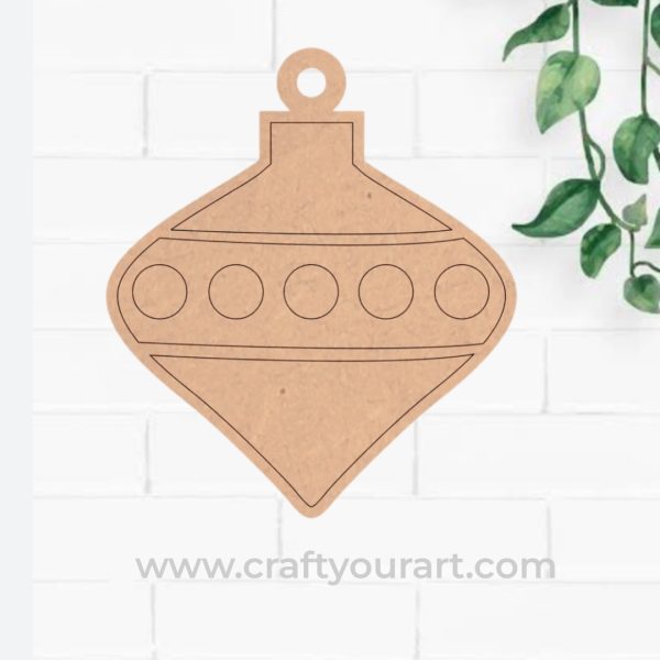 Christmas Ornament Pre Marked Design 4