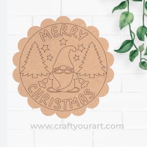 Merry Christmas Pre Marked Design 1