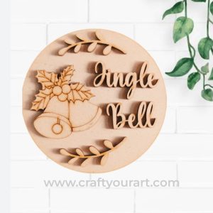 2 Layer Jingle Bell Christmas Base