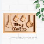 2 Layer Merry Christmas Wishes