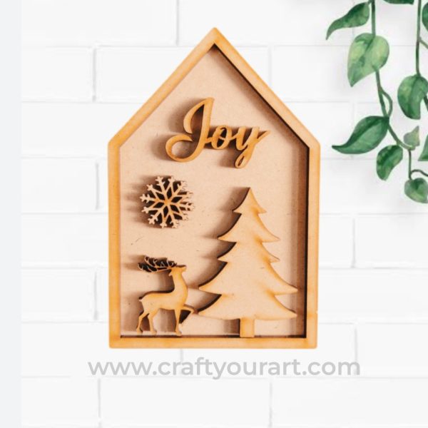 2 Layer Christmas Element
